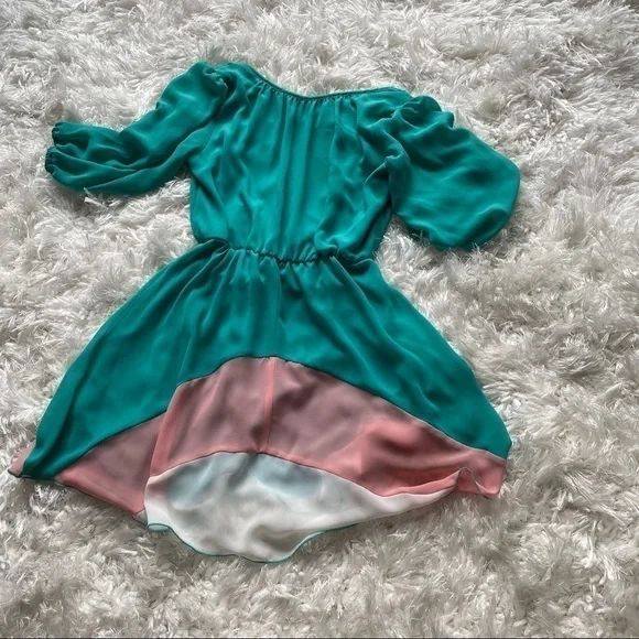 Sweet Storm Color Block Dress - Picture 5 of 5